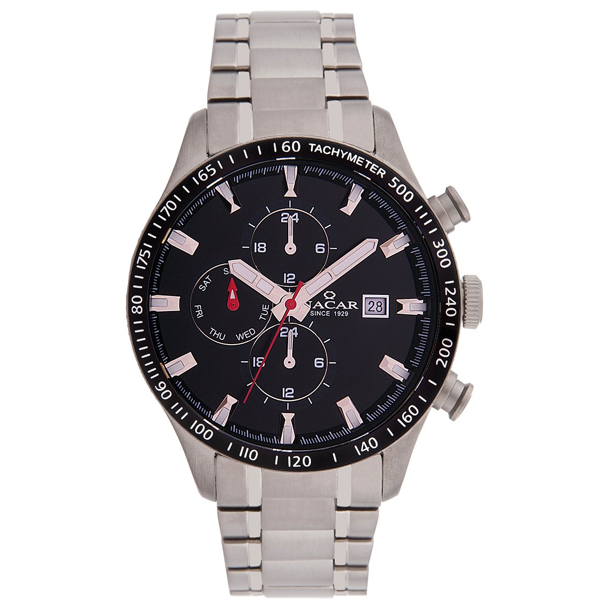 Nacar NC34-251019-TBSM Titanyum Erkek Kol Saati Safir Cam