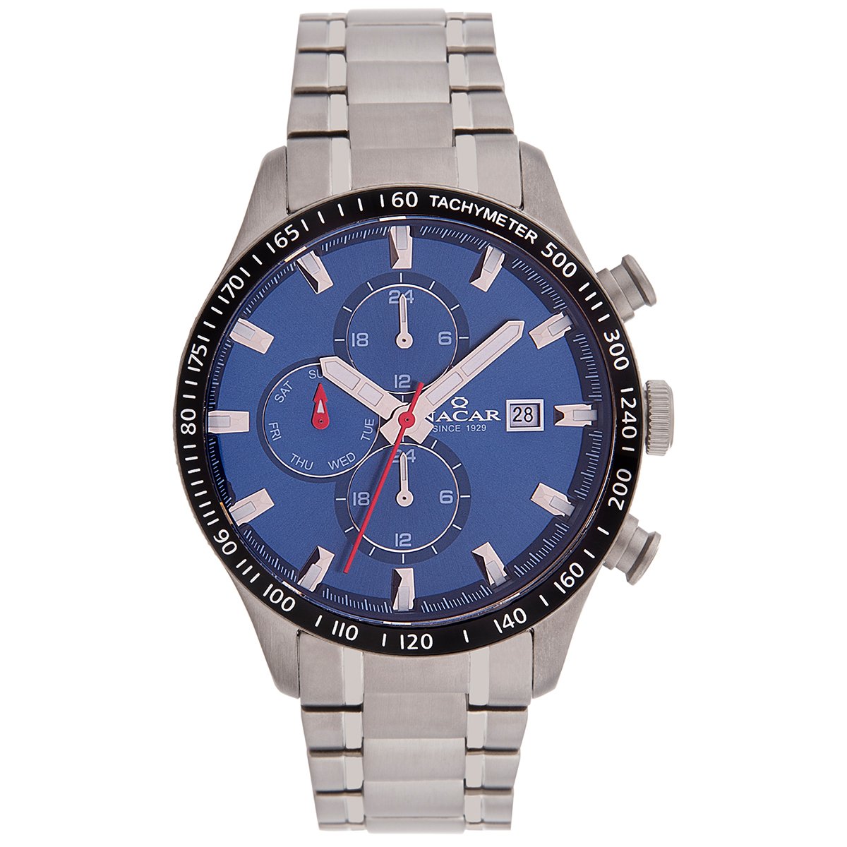 Nacar NC34-251019-TLSM Titanyum Erkek Kol Saati Safir Cam