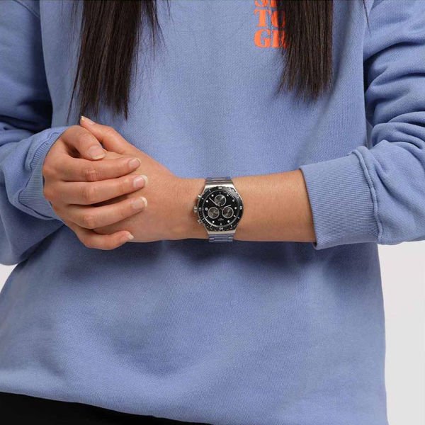 Swatch YVS487g Dark Irony Kol Saati