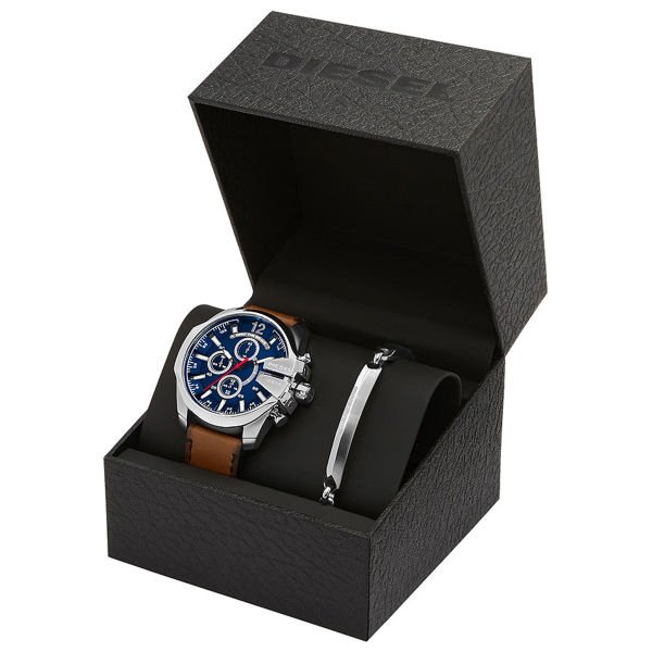 Diesel DZ4601SET Erkek Kol Saati ve Bileklik Seti