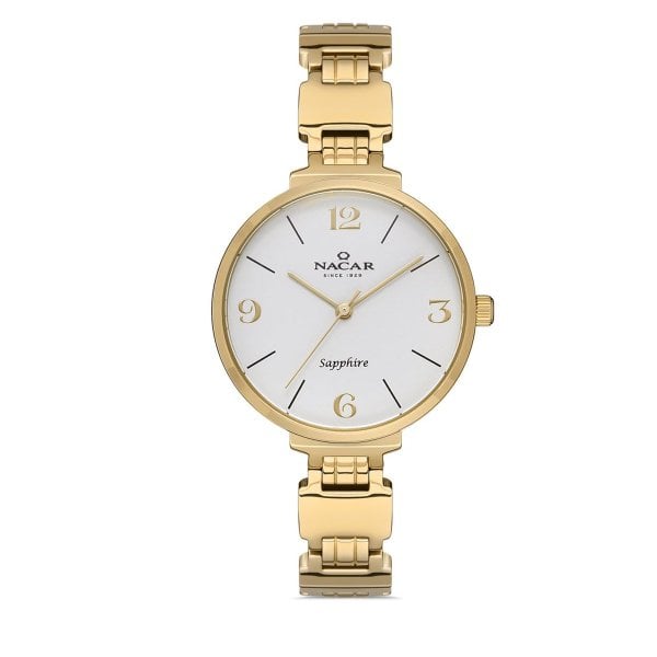 Nacar NC34-39B231-DSM- Kadın Kol Saati Safir Cam