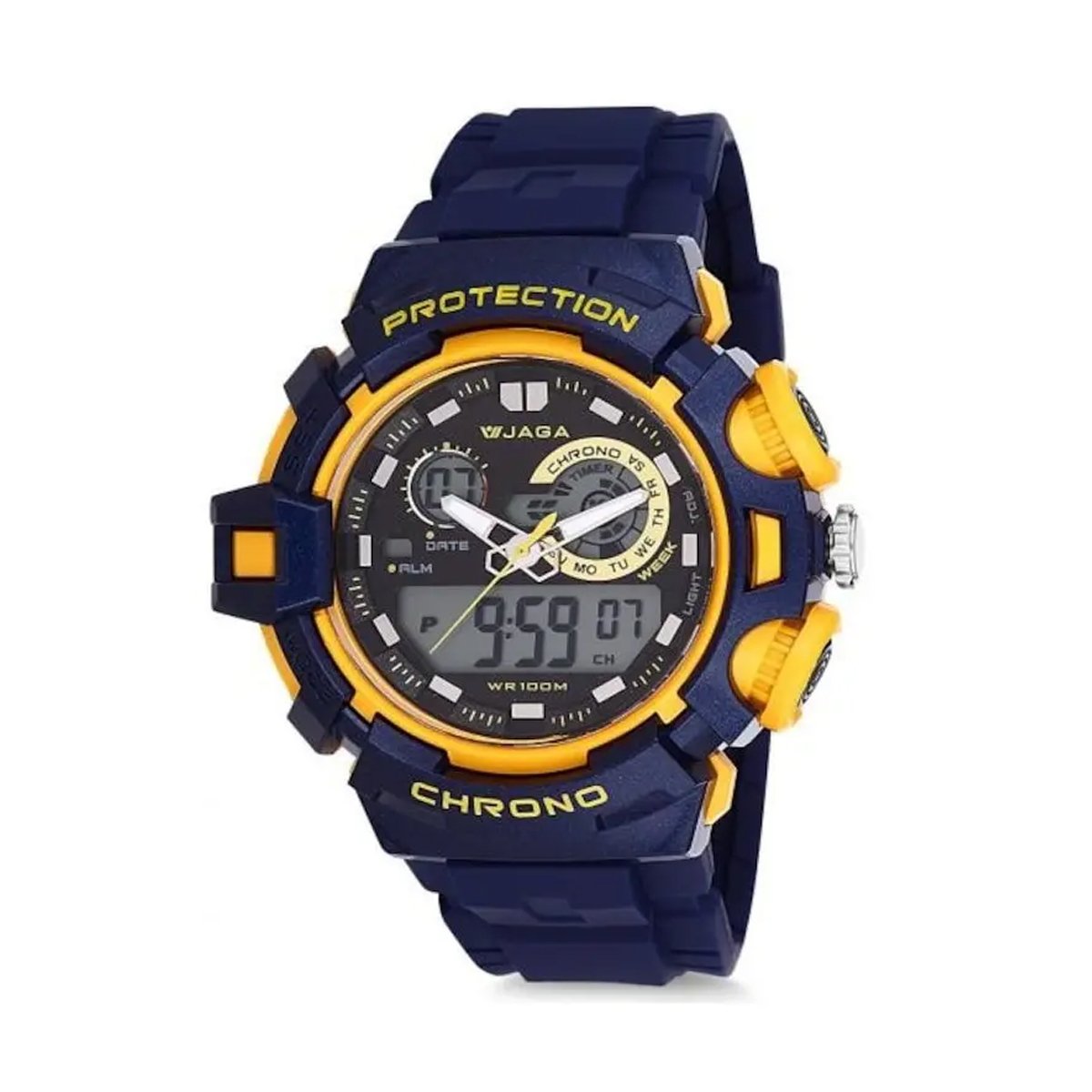 Jaga  AD1107-OEKE Dijital Erkek Kol Saati