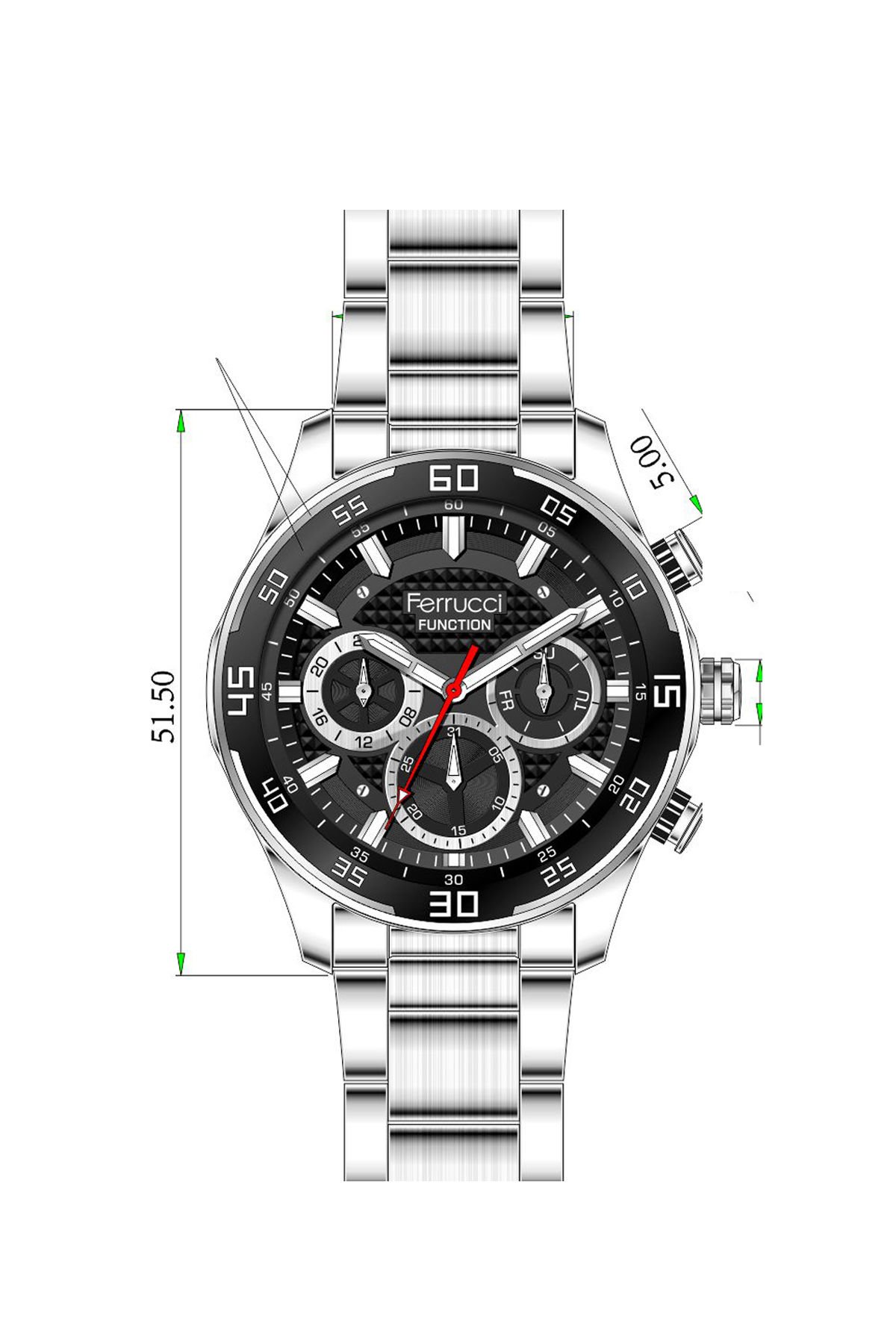 Ferrucci 03374FM.01 Erkek Kol Saati