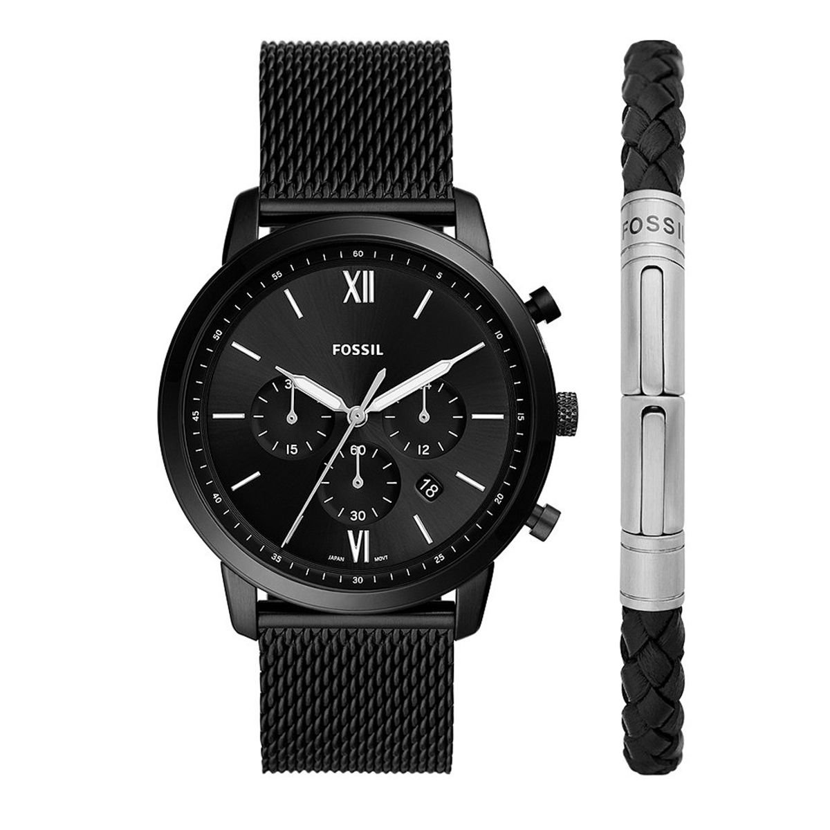 Fossil FFS5786SET Erkek Set Kol Saati ve Bileklik