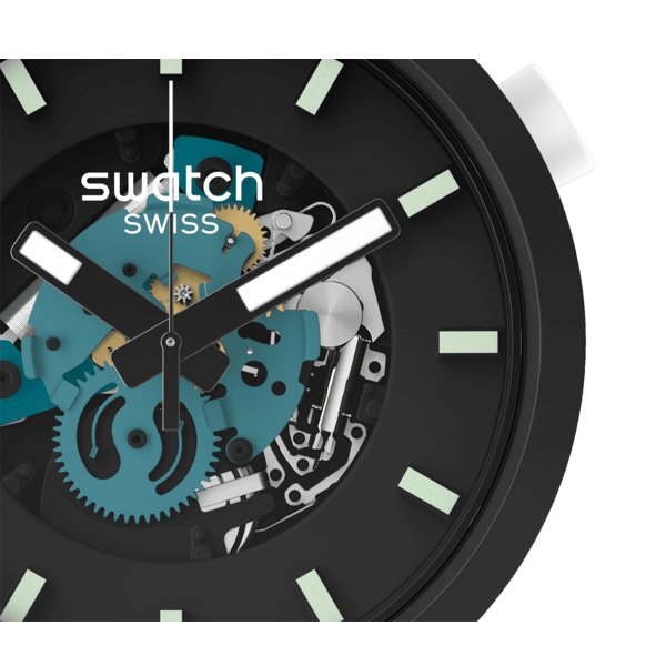Swatch  SB03B107 Night Trip Kol Saati