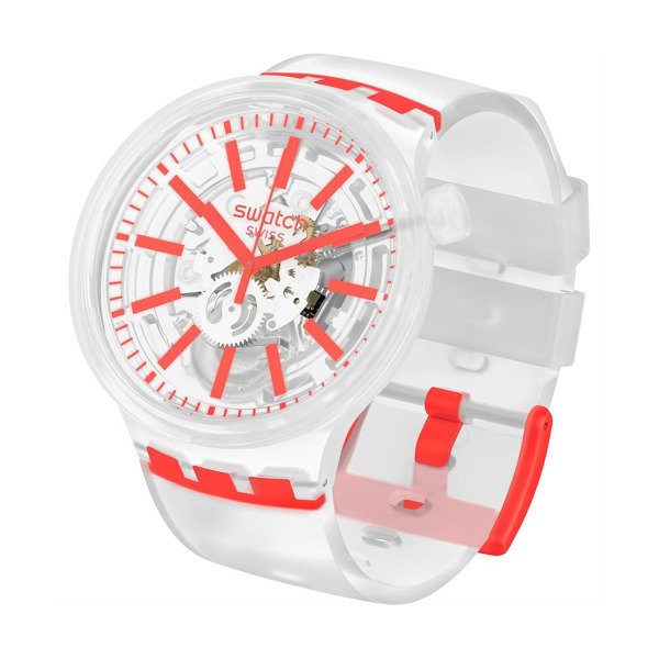 Swatch SO27E102 Plastik Silikon Erkek Kol Saati