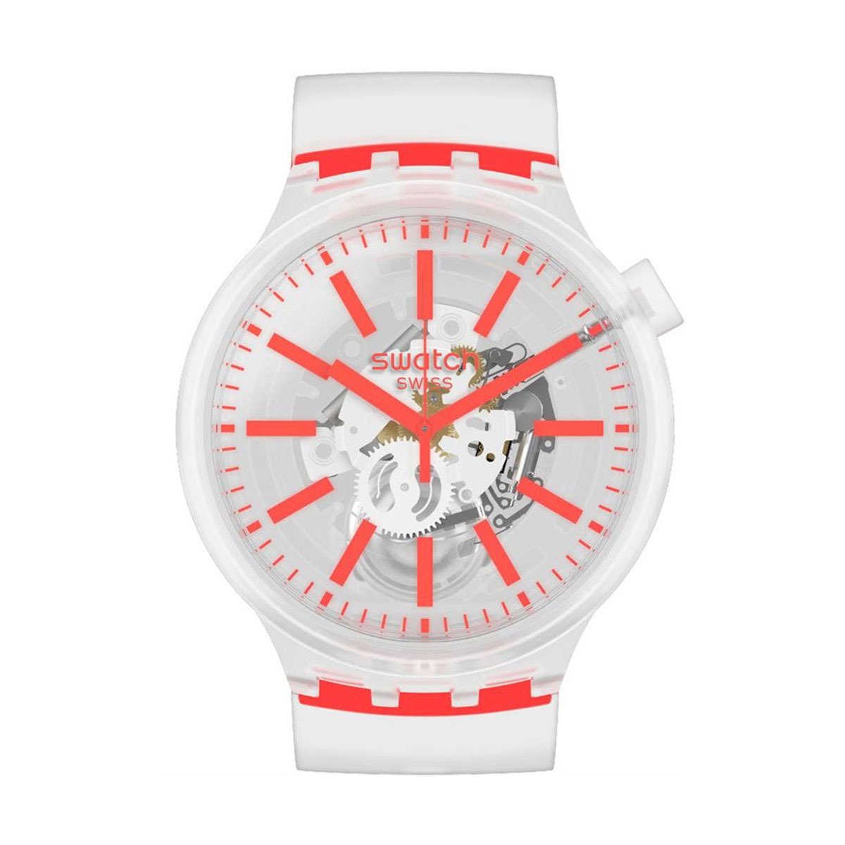 Swatch SO27E102 Plastik Silikon Erkek Kol Saati