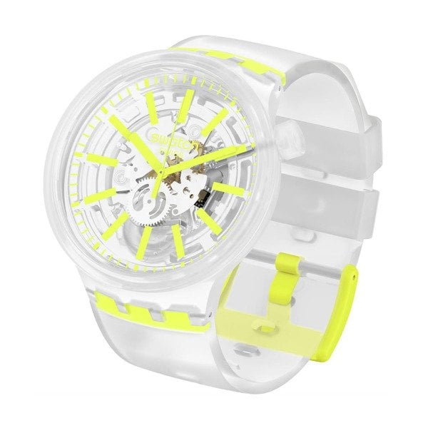 Swatch SO27E103 Plastik Silikon Erkek Kol Saati