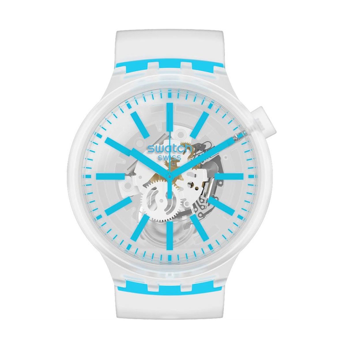 Swatch SO27E105 Erkek Plastik Silikon Kol Saati