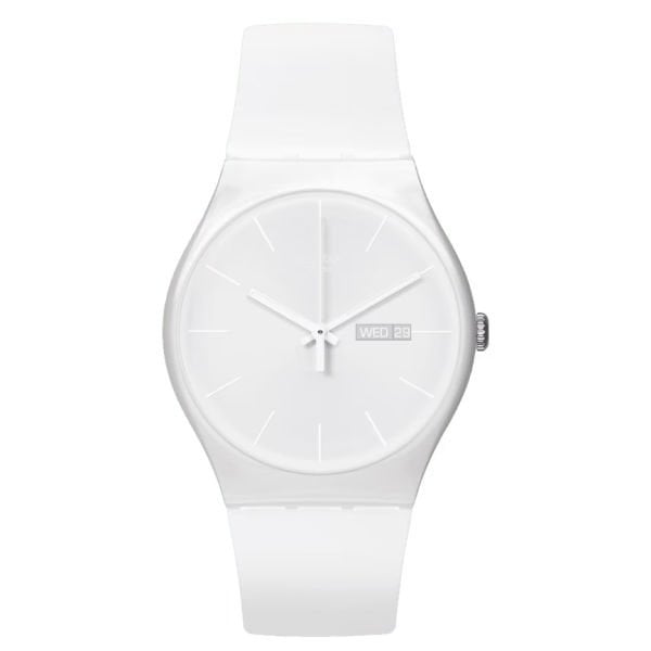 Swatch White Rebel Again Unisex Kol Saati SO29W704  (SO29W704-S14 )