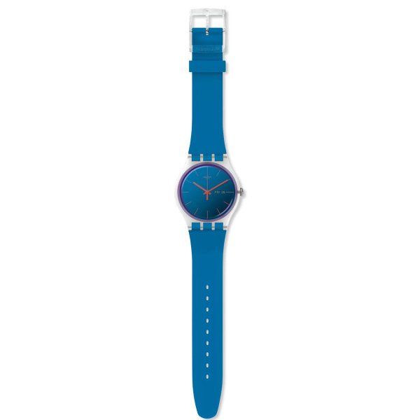 Swatch SUOK711 PolaBlue Plastik Silikon Kol Saati