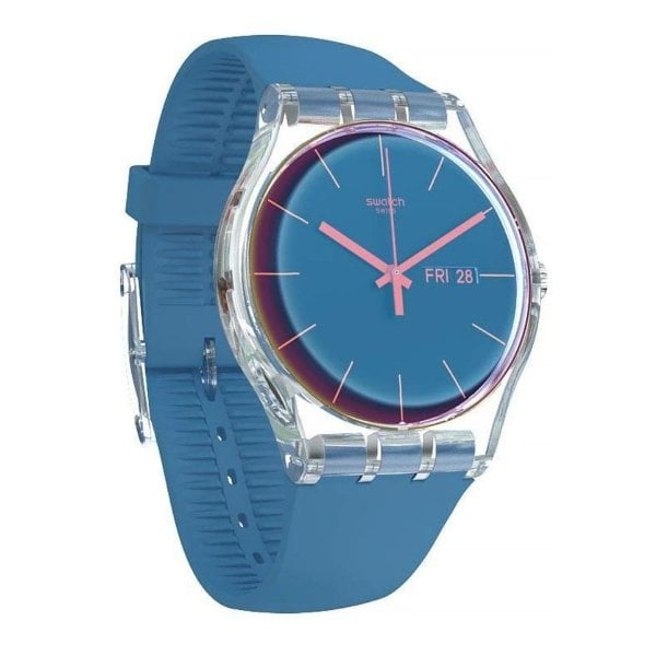 Swatch SUOK711 PolaBlue Plastik Silikon Kol Saati