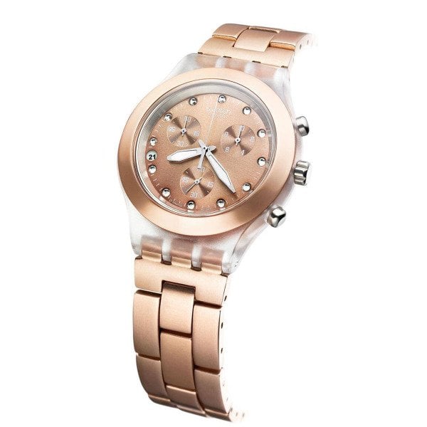 Swatch SVCK4047AG Full-Blooded Caramel Rose Kadın Kol Saati