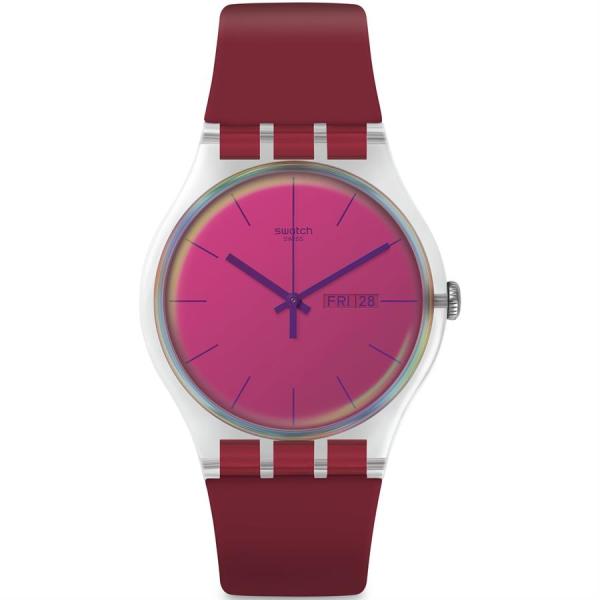 Swatch SUOK717 Polared Plastik Silikon Kadın Kol Saati