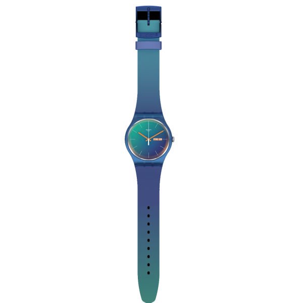 Swatch FADE TO TEAL SO29N708 Kol Saati