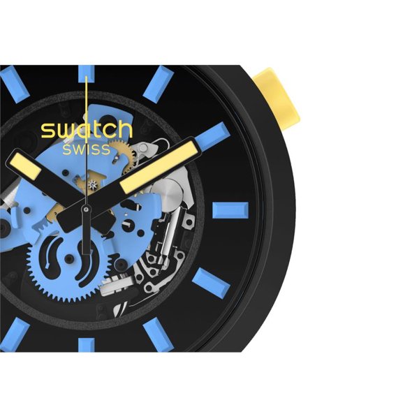 Swatch Travel by Day Unisex Kol Saati SB03B108