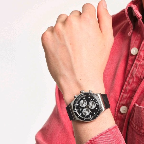 Swatch YVS487 Dark Irony Kol Saati