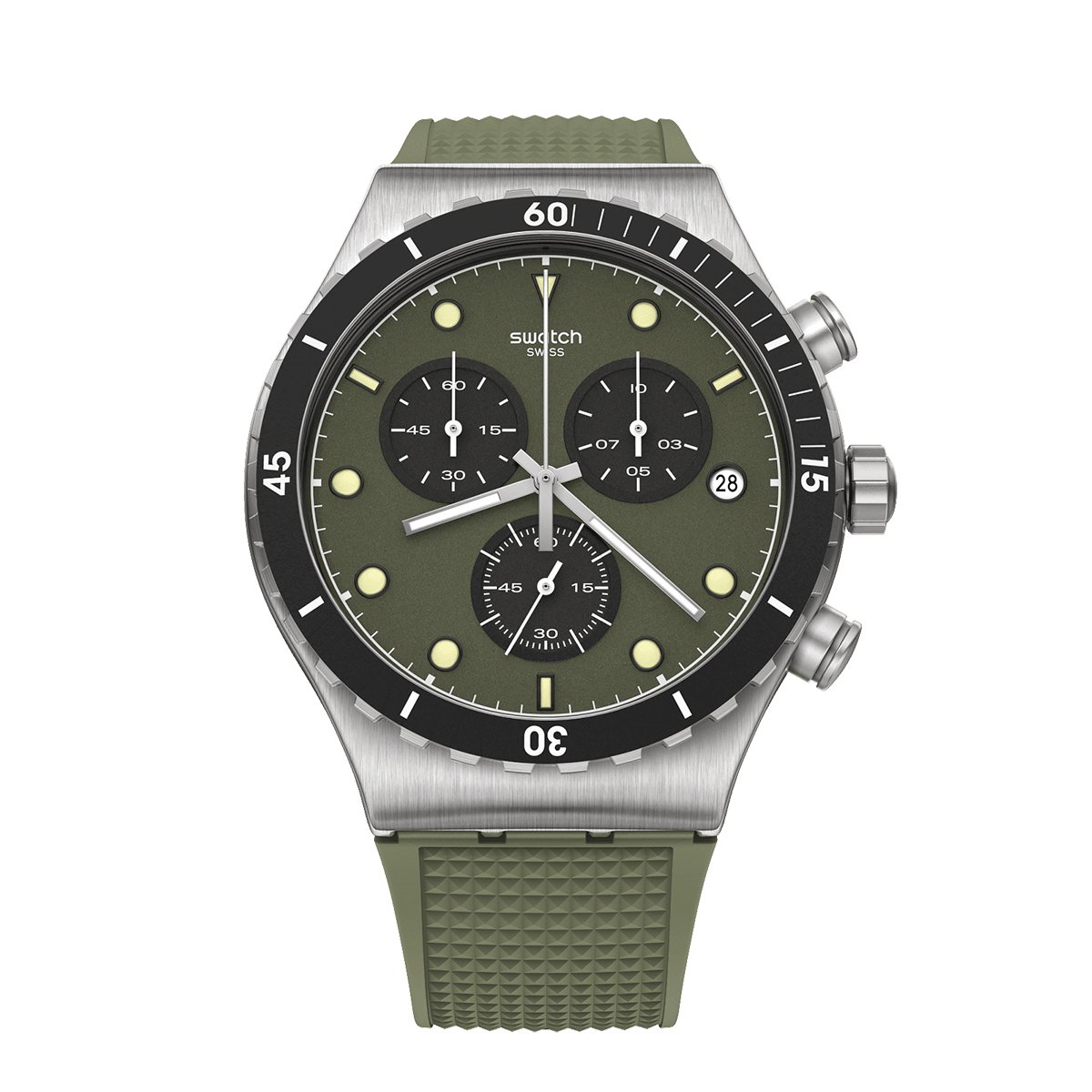 Swatch YVS488 BACK IN KHAKI Kol Saati