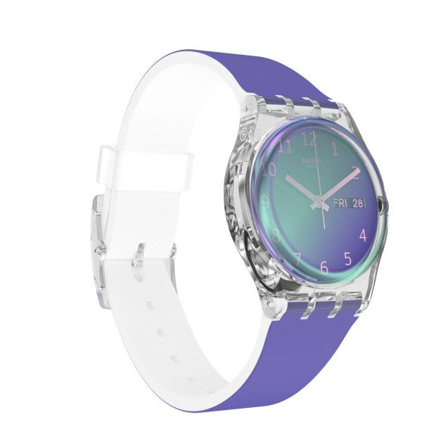 Swatch GE718 Ultralavande Kol Saati