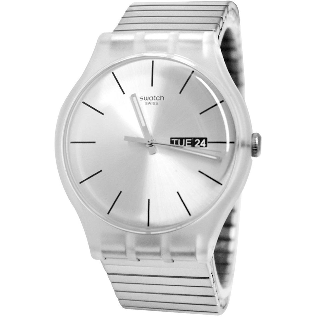 Swatch SUOK700A Resolution L Çelik Kordon Kol Saati