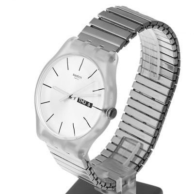 Swatch SUOK700A Resolution L Çelik Kordon Kol Saati