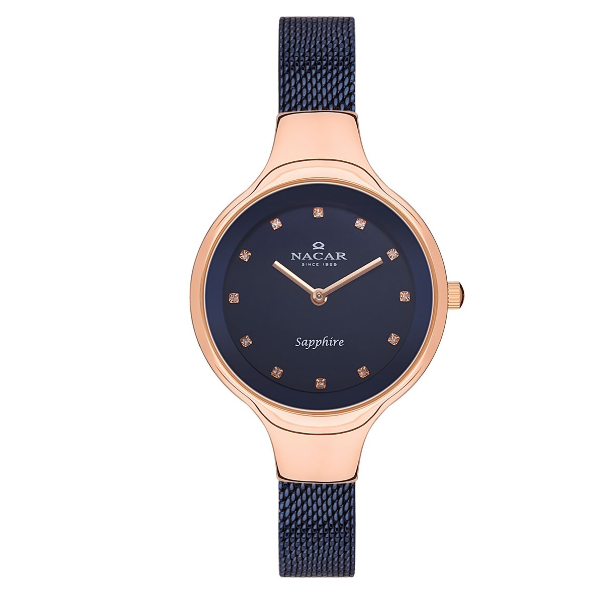 Nacar NC36-391033-RLMS Kadın Kol Saati Safir Cam