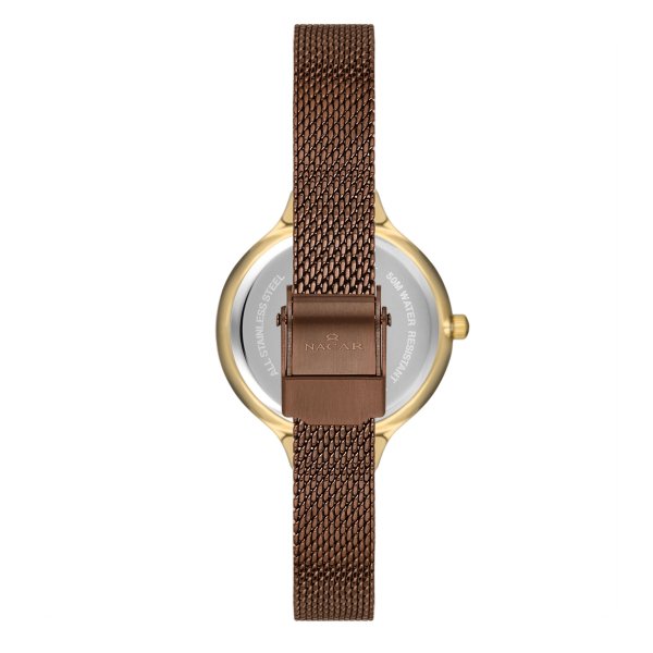 Nacar NC36-391033-DKMS Kadın Kol Saati Safir Cam