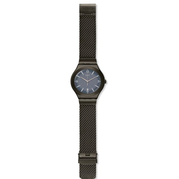 Swatch YWM403M Siyah Çelik Hasır Kol Saati