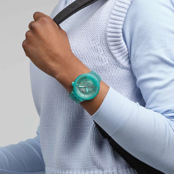 Swatch SB05L101 TURQUOISE JOY Kol Saati
