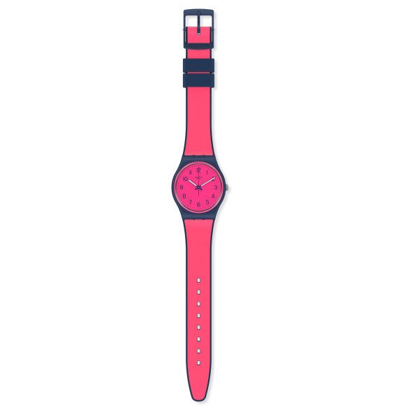 Swatch GN264 Pembe Plastik Silikon Kol Saati