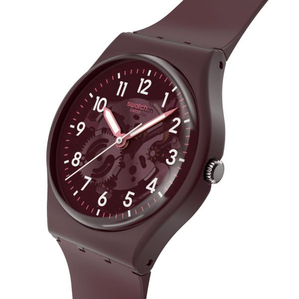 Swatch SO28R115 Thru The Crown Glass Kadın Kol Saati
