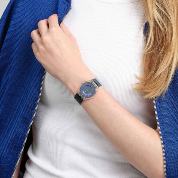 Swatch SS08K120M Cool Skies Kadın Kol Saati