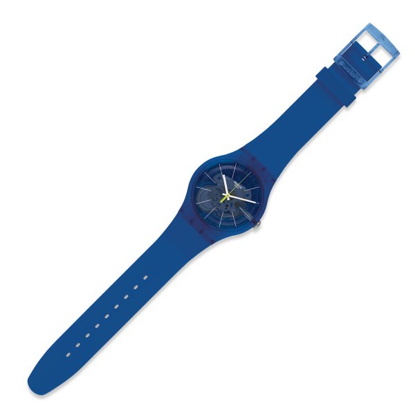 Swatch SUON142 Blue Sirup Plastik Silikon Kol Saati