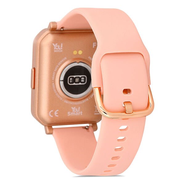 You Watch You Watch F12-YF124 You Smart Rose & Pink Silicon Unisex Kol Saati