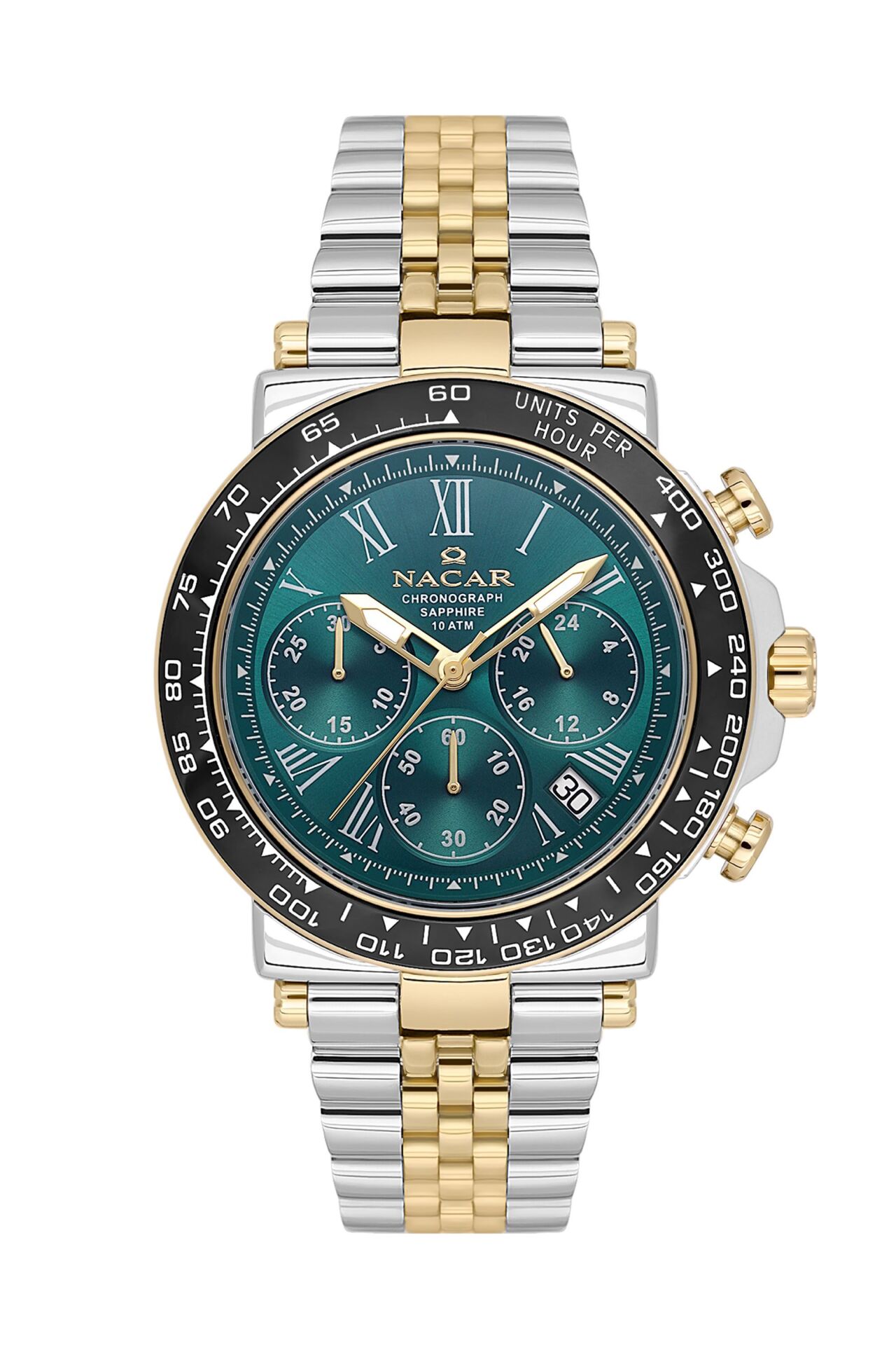 Nacar NC34-29B843-CNBM Safir Erkek Kol Saati