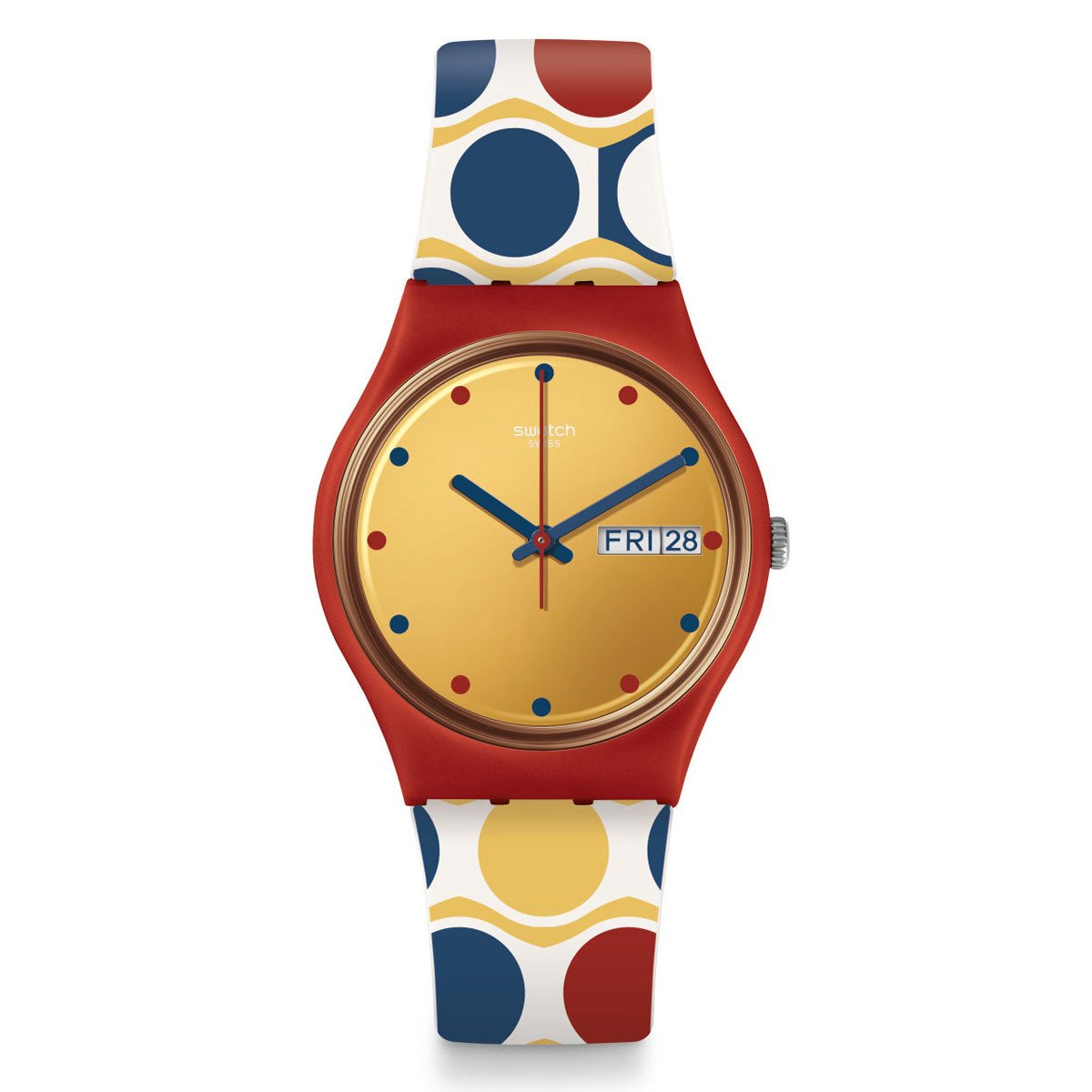 Swatch GR708 Plastik Silikon Kadın Kol Saati