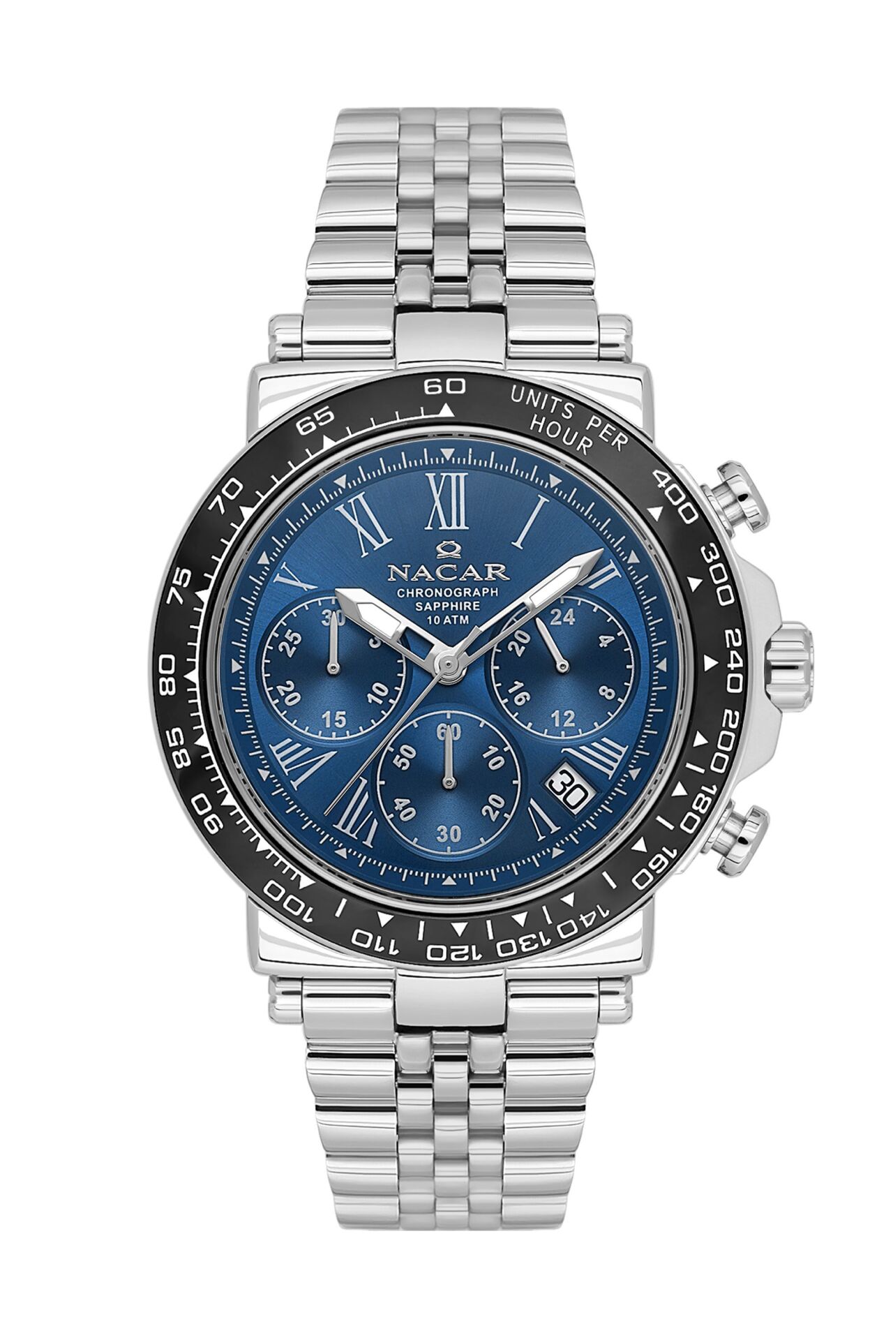 Nacar NC34-29B843-ALBM Safir Erkek Kol Saati