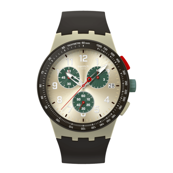 Swatch SUST402 Obsidian Ink Unisex Kol Saati