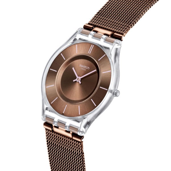 Swatch  SS08K121M Mocha In Mind Kadın Kol Saati