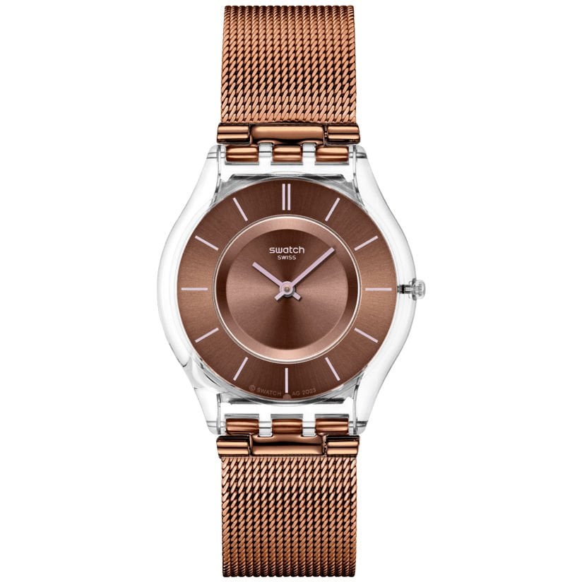 Swatch  SS08K121M Mocha In Mind Kadın Kol Saati