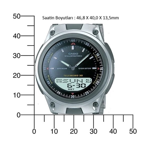 Casio AW-80D-1AVDF Analog-Digital Erkek Kol Saati 2747