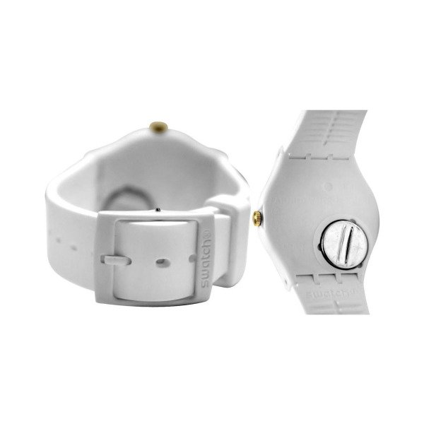 Swatch GW164 Beyaz Plastik Silikon Kadın Kol Saati
