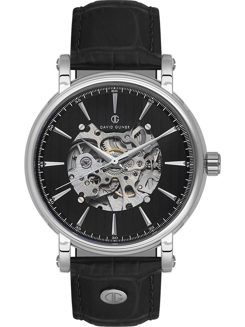 David Güner DG-8232GB-J2 Otomatik Deri Erkek Kol Saati