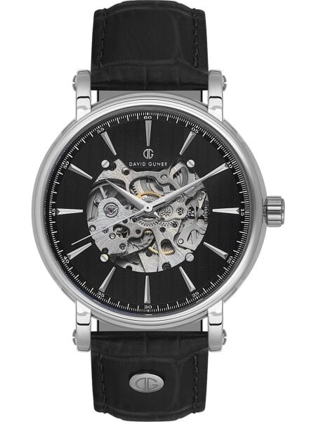 David Güner DG-8232GB-J2 Otomatik Deri Erkek Kol Saati