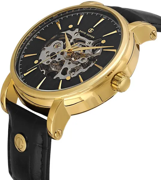 David Güner DG-8232GB-N2 Otomatik Deri Erkek Kol Saati