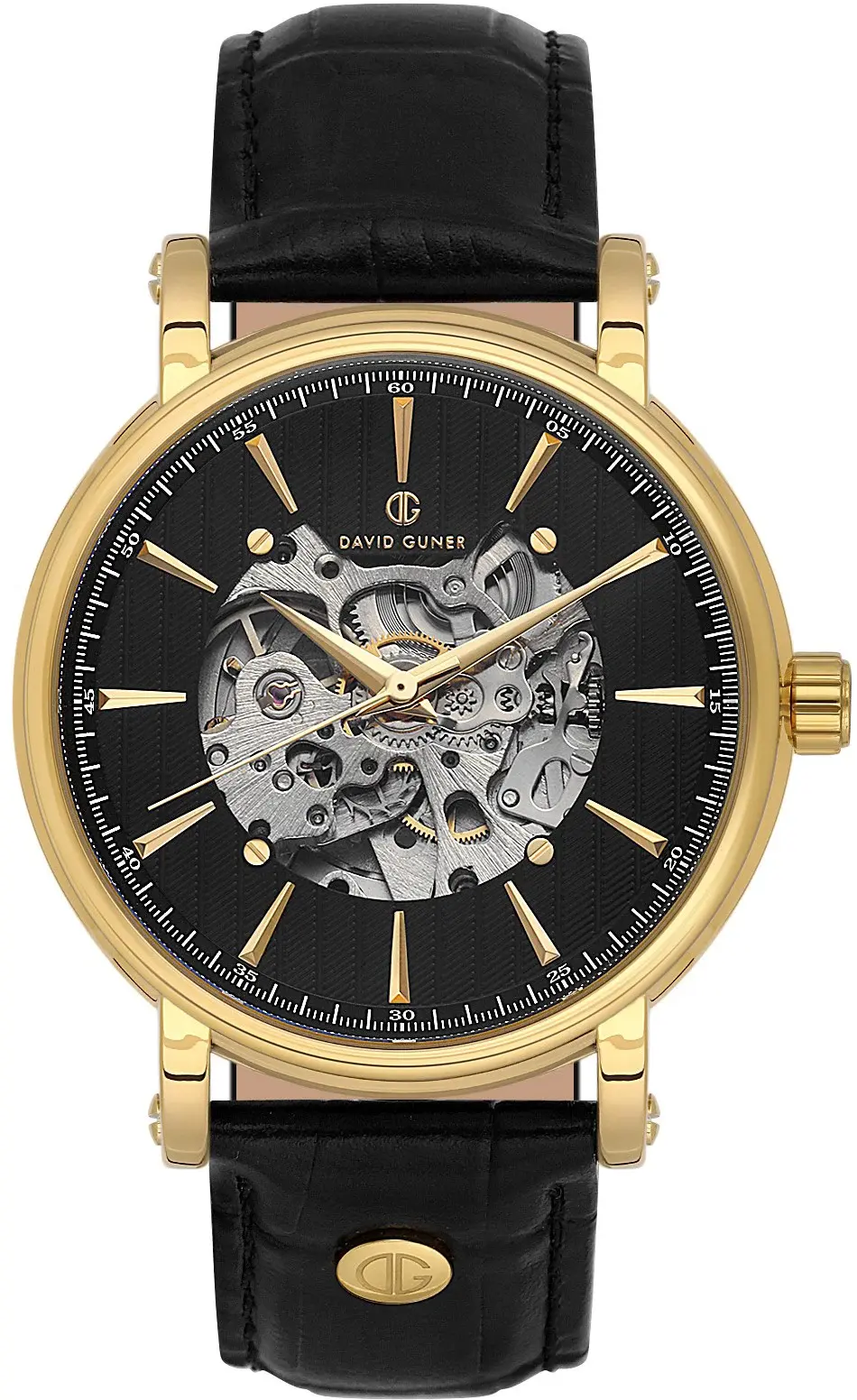 David Güner DG-8232GB-N2 Otomatik Deri Erkek Kol Saati