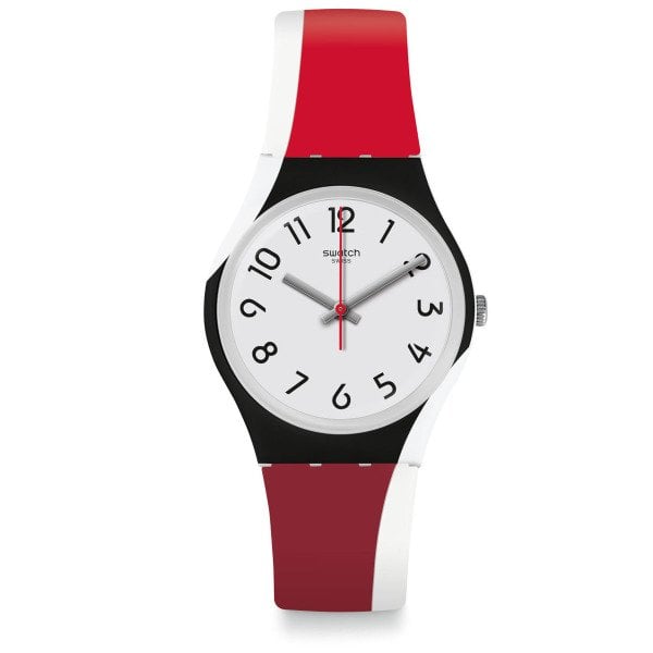 Swatch GW208 Plastik Silikon Kadın Kol Saati