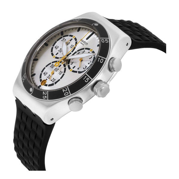 Swatch YVS420 Plastik Silikon Erkek Kol Saati