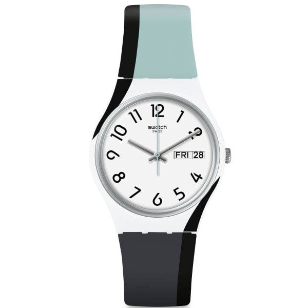 Swatch GW711 Plastik Slikon Kadın Kol Saati