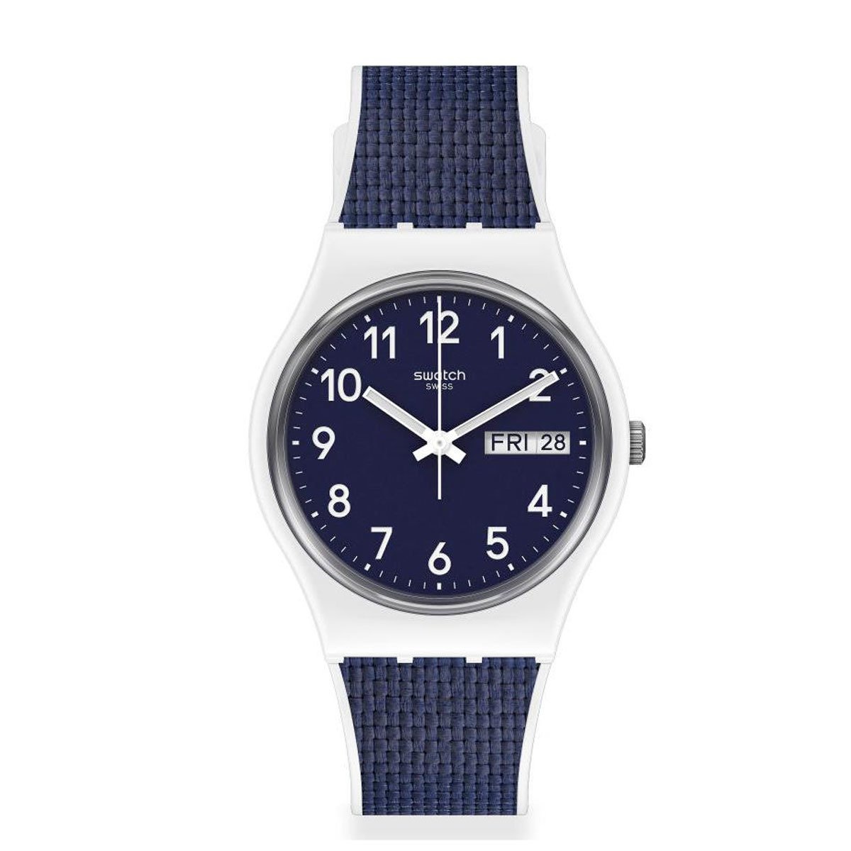 Swatch GW715 Plastik Slikon Lacivert Kadın Kol Saati